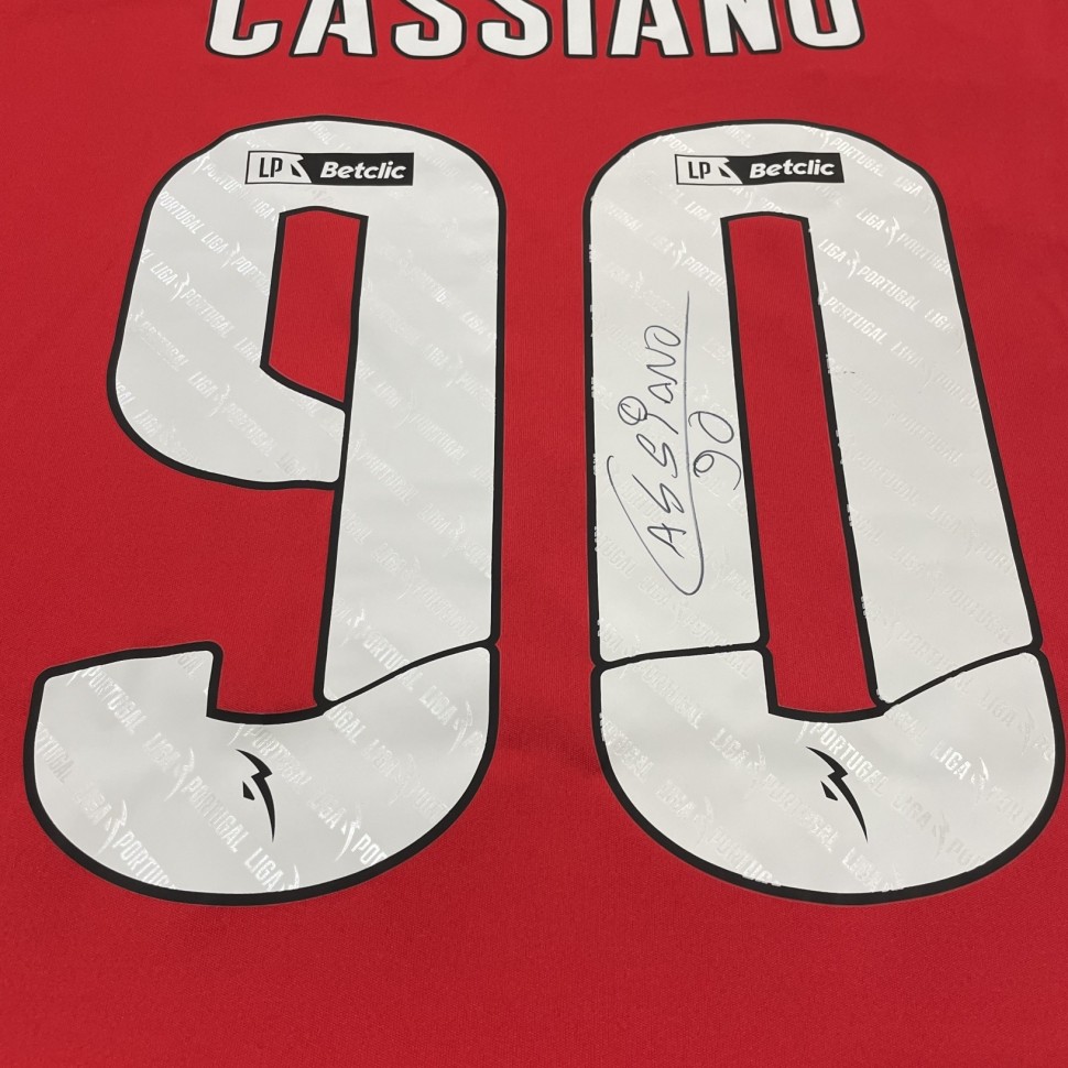 Camisola Terceiro Autografada Casa Pia AC - CASSIANO 90