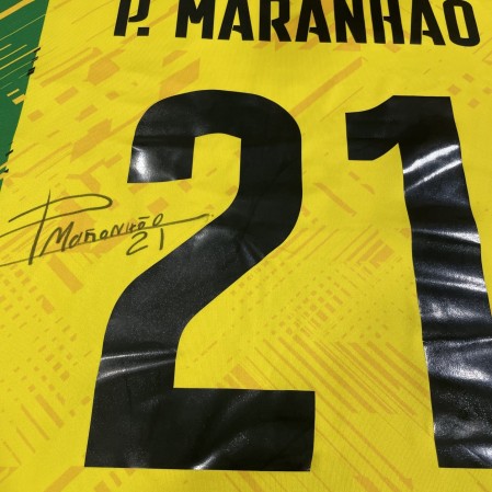 Camisola Principal Autografada CD Tondela - P. MARANHO 21