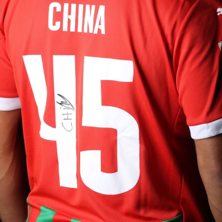 Camisola Principal Autografada Martimo M. - CHINA 45