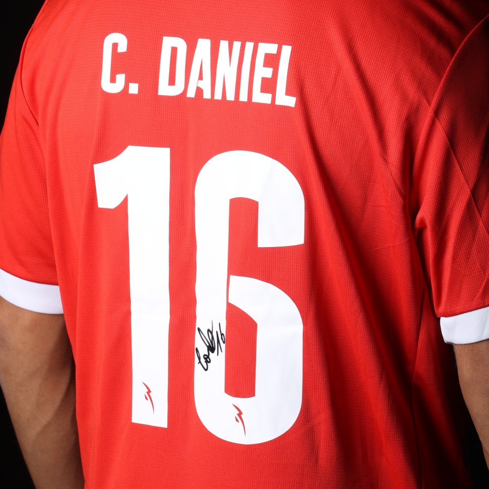 Martimo M. Signed Jersey - C. Daniel 16