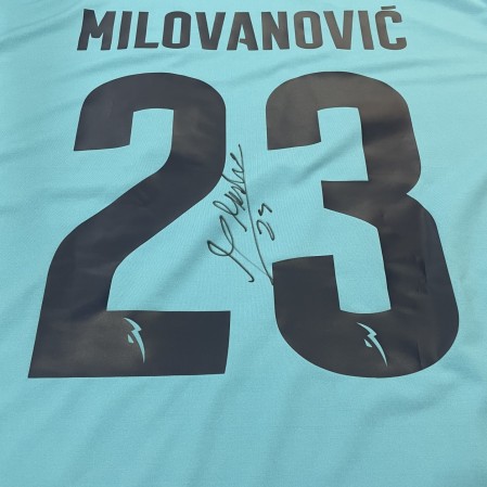 Camisola Principal Autografada FC Vizela - MILOVANOVIC 23
