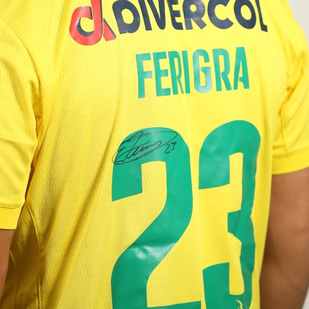 Camisola Principal Autografada FC P. Ferreira - FERIGRA 23