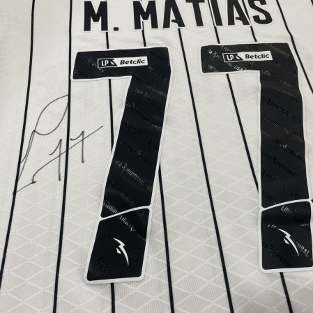 SC Farense Signed Shirt - M. Matias 77