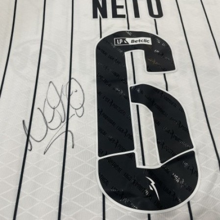 Camisola Alternativa Autografada SC Farense - NETO 6