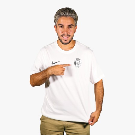 Sporting CP Swoosh White Shirt