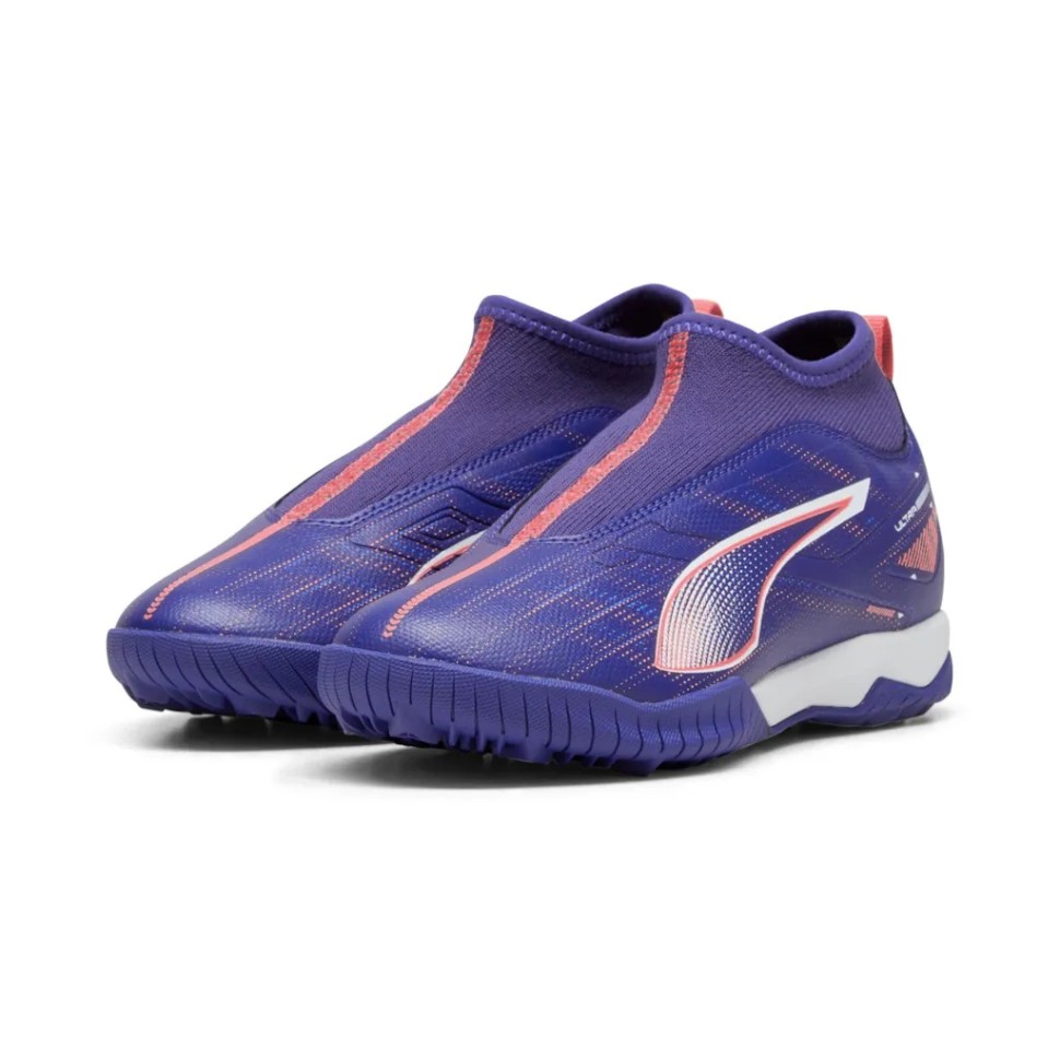 Chuteiras Puma Ultra 5 Match LL TT Mid Jr - Blue