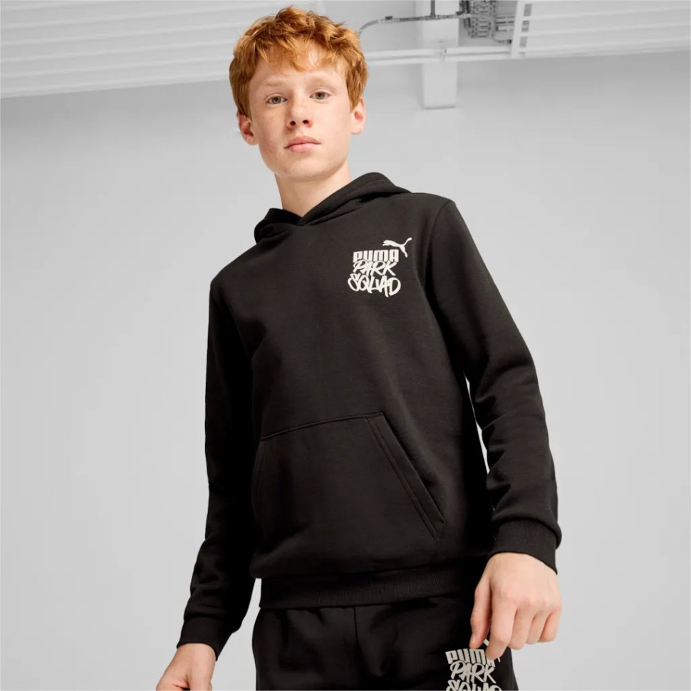 Hoodie Puma ESS Mid 90s FL B - Black