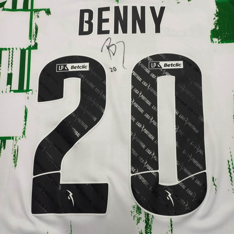 Camisola Principal Autografada MFC - Benny 20