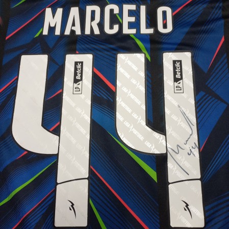 Camisola Alternativo Autografada MFC - Marcelo 44