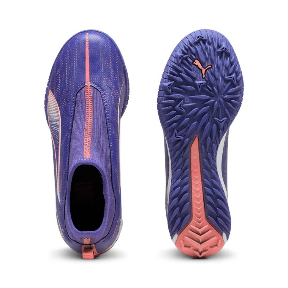 Chuteiras Puma Ultra 5 Match LL TT Mid Jr - Blue