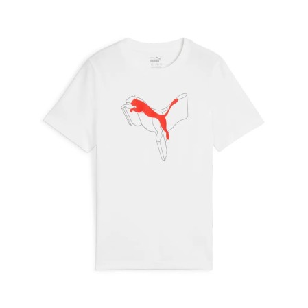 T-shirt Puma ESS Logo Lab Graphic Tee B - White