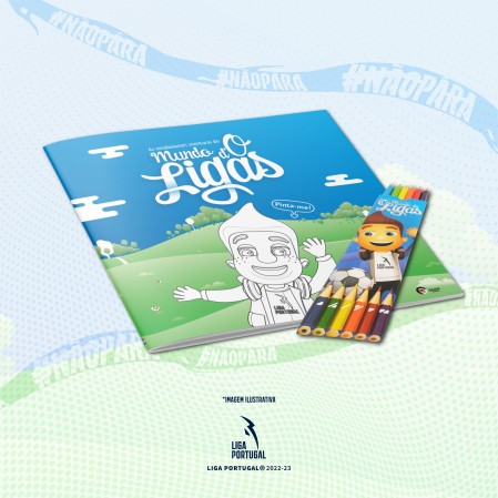Mundo d O Ligas - Colorir