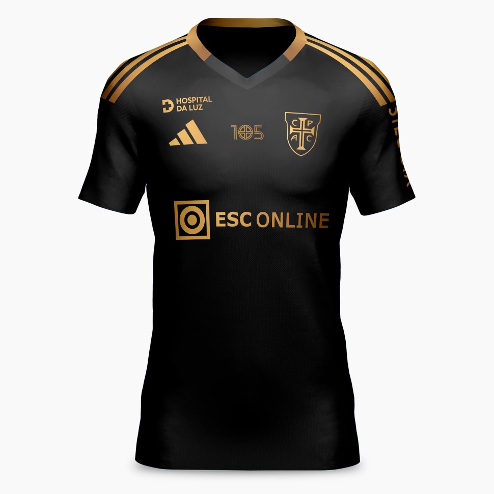 Camisola Equipamento Principal Casa Pia AC 2025-26