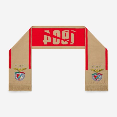 SL Benfica 1904 Beige Scarf