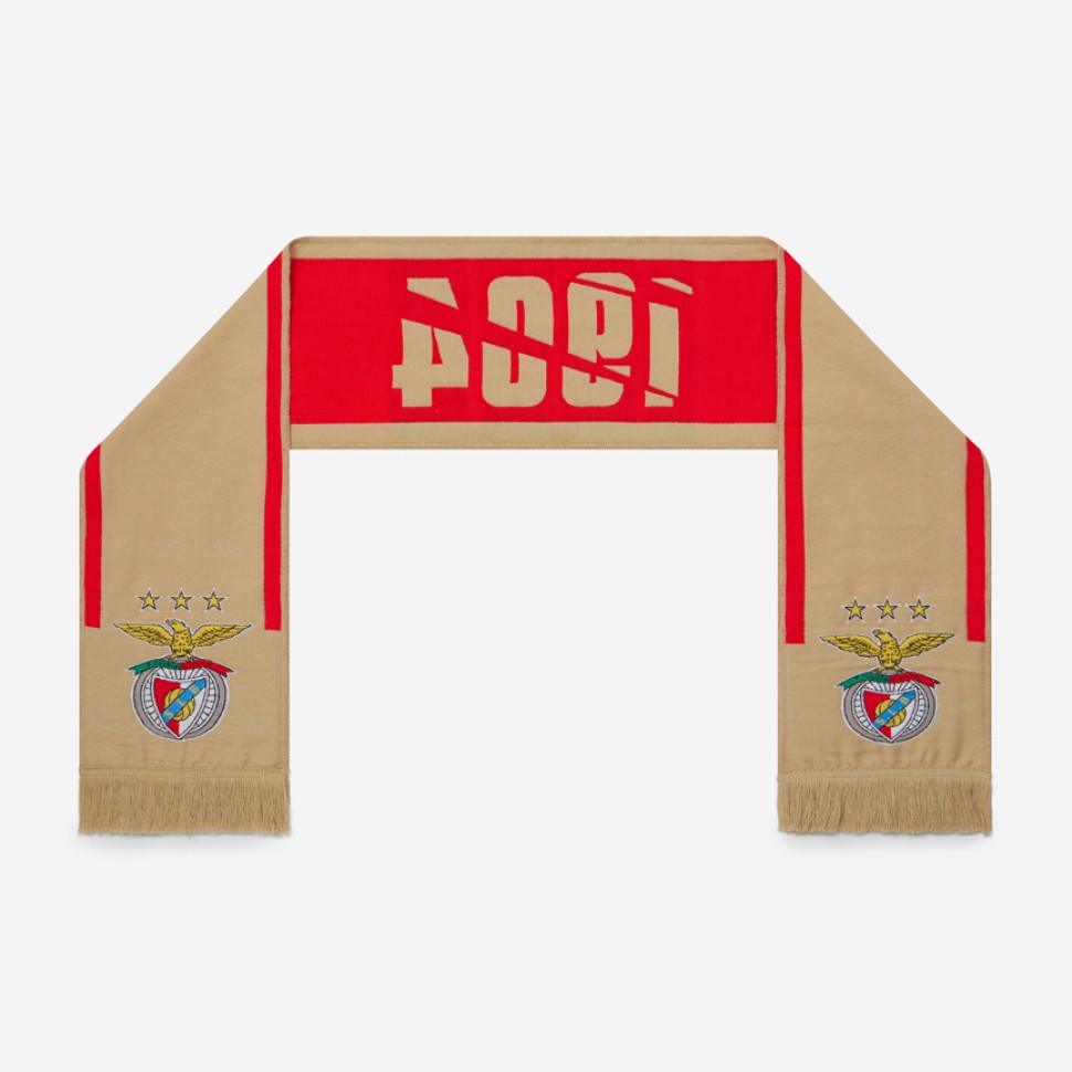 SL Benfica 1904 Beige Scarf