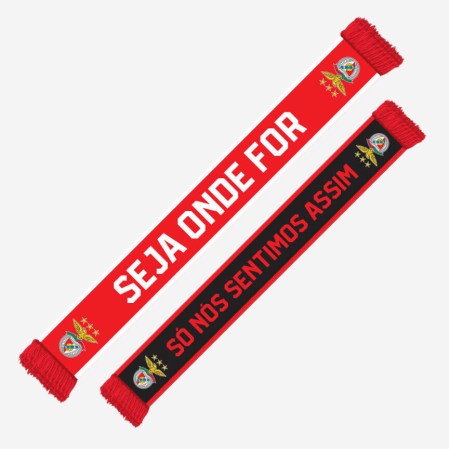 Cachecol S� N�s Sentimos Assim SL Benfica