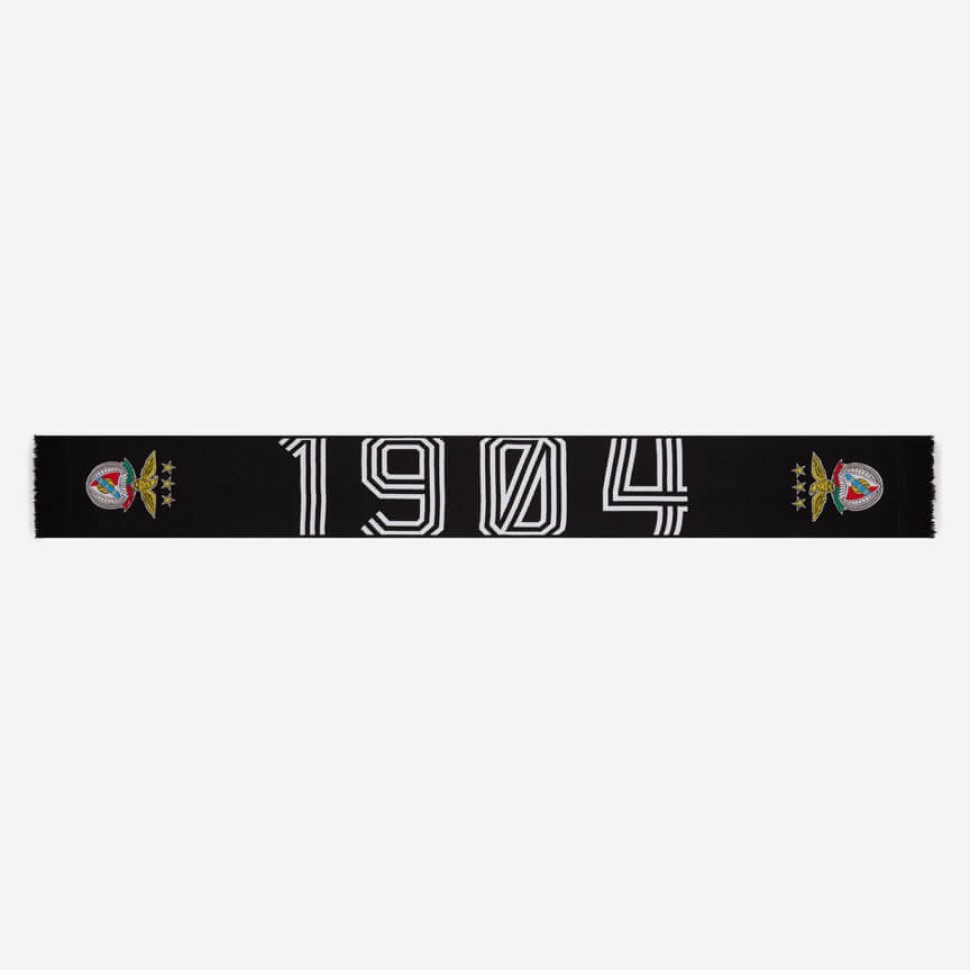 Cachecol Preto 1904 Riscas SL Benfica