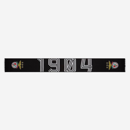Cachecol Preto 1904 Riscas SL Benfica
