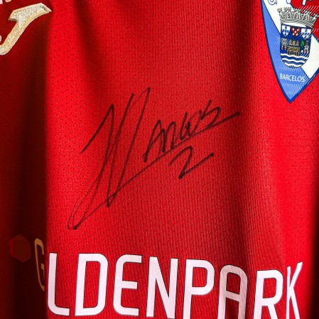 Camisola Principal Autografada Gil Vicente - Z� Carlos 2