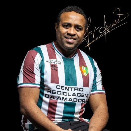 Camisola Principal Autografada Est. Amadora- J. Andrade 10