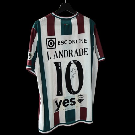 Camisola Principal Autografada Est. Amadora- J. Andrade 10