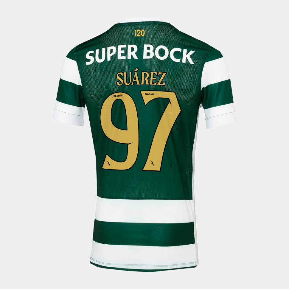 Sporting CP Home Jersey 2026-27 - Su�rez Top Scorer